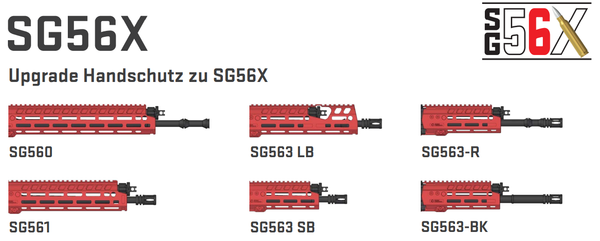 M-LOK Handschutz SIG SAUER SG56X - Upgrade für alle SG55X Modelle und Kaliber, Bild 2
